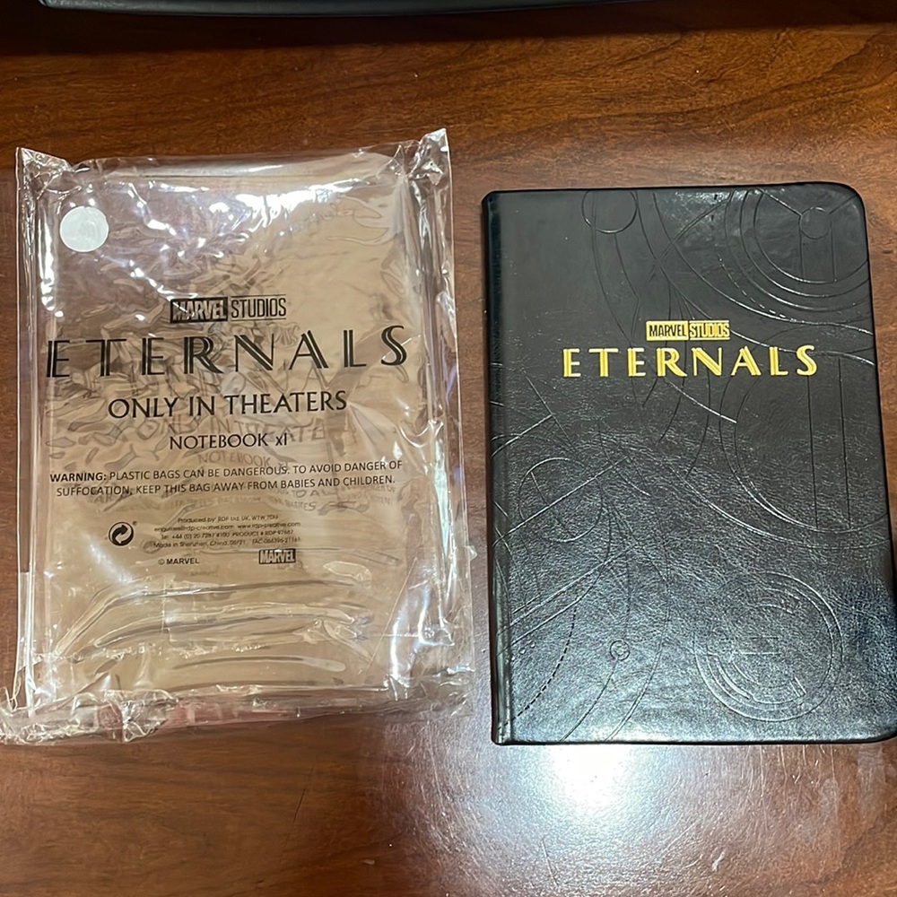 Marvels Studios Eternals Notebook